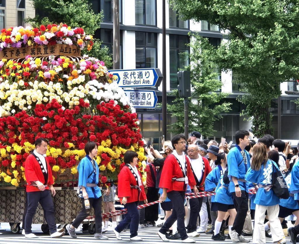  日本桥日枝神社(山王旅行所)神幸祭