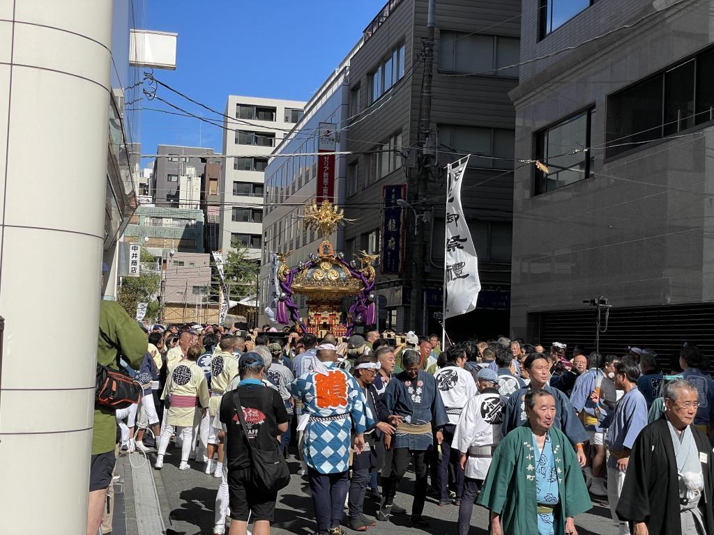  小舟町天王祭,很帅!