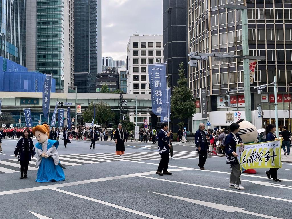 三浦按针会(神奈川县)第51届日本桥京桥祭～各国往来游行与各国往来市～