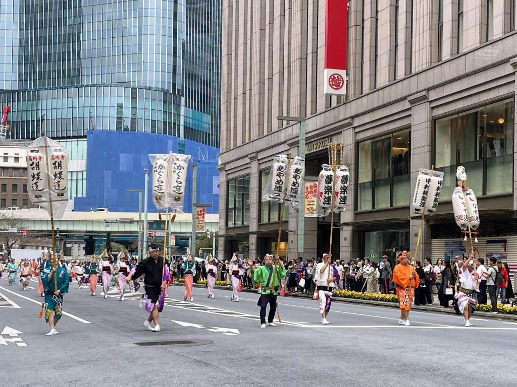 阿波舞联合连(德岛县)第51届日本桥京桥祭～各国往来市～