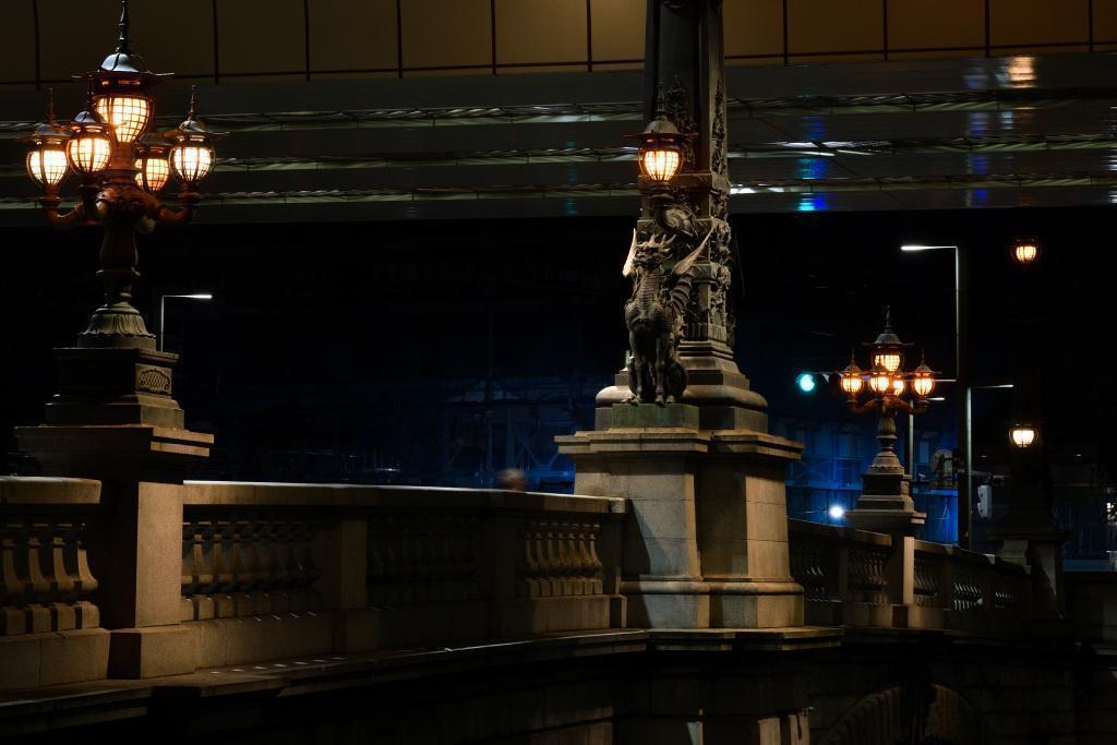  The Beautiful Nightscape of Nihonbashi