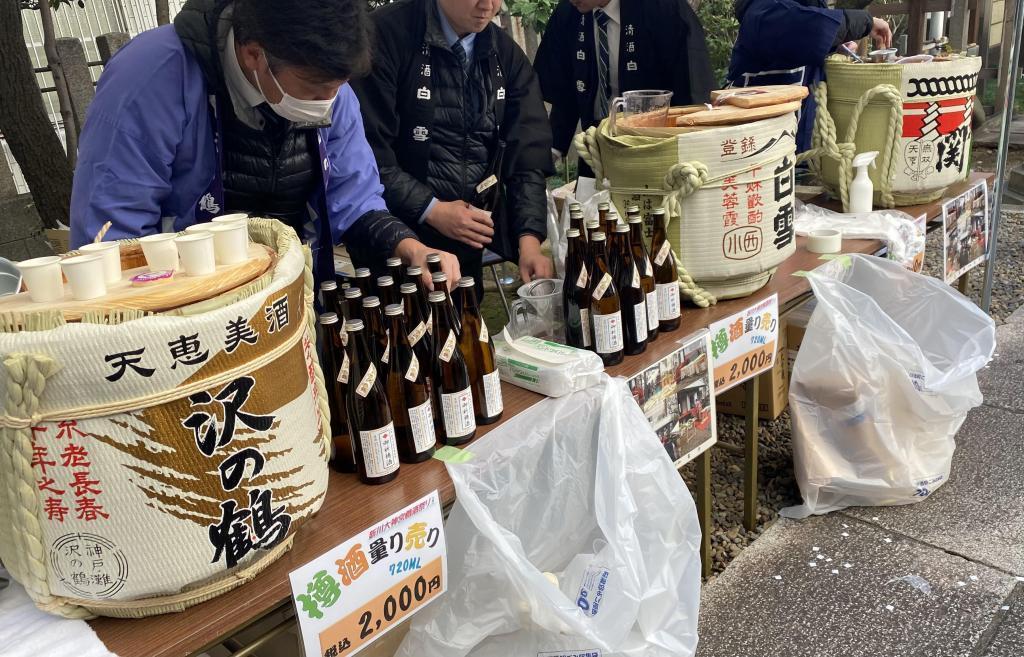  新川大神宫樽酒祭