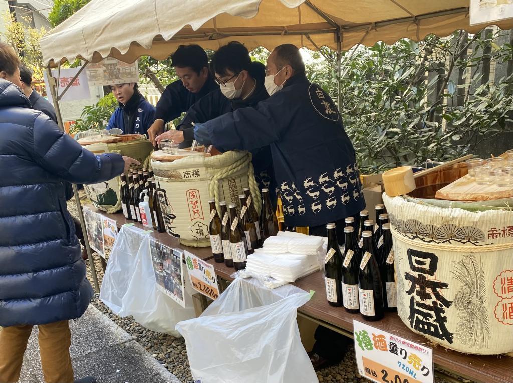  新川大神宫樽酒祭