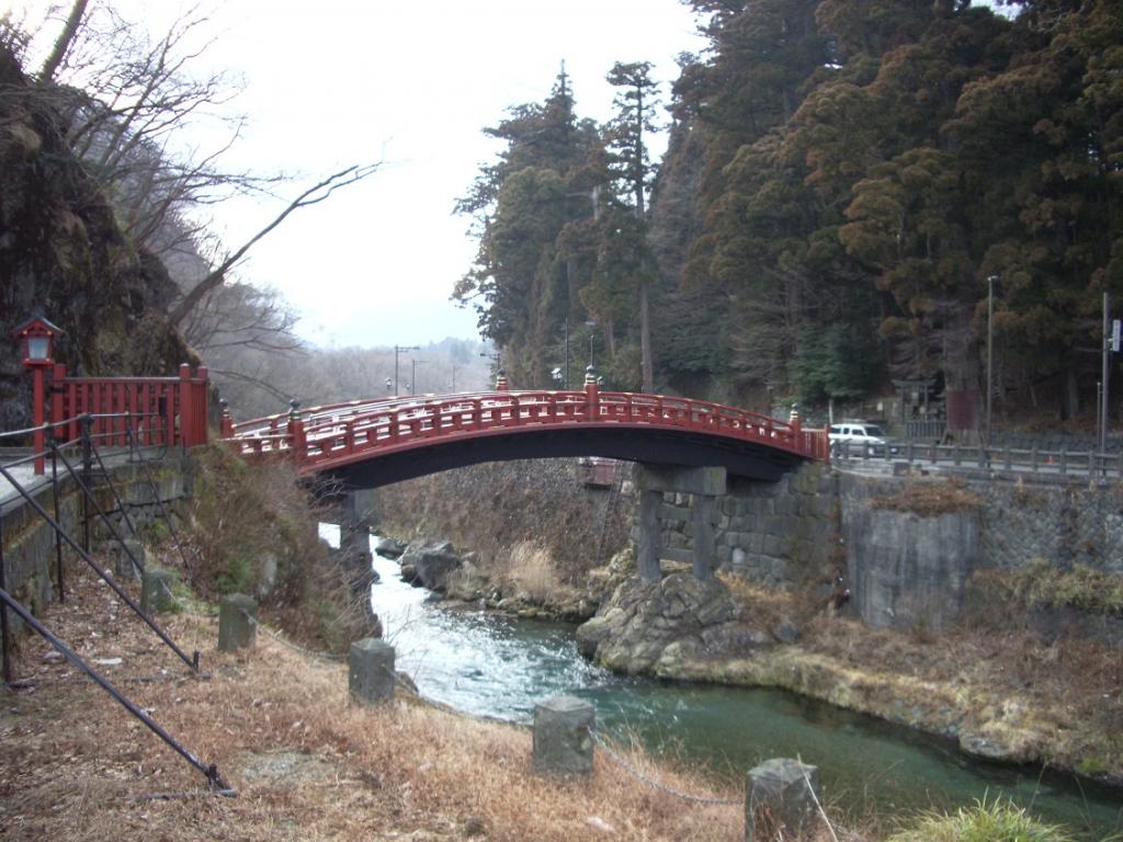 日光街道终点・神桥日本桥・五街道的起点