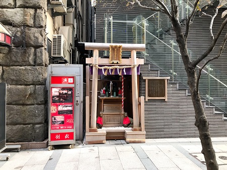  惯例银座的神社巡礼